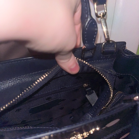 Blue and white Apple Kate spade purse - Picture 4 of 6